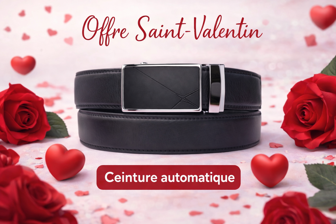Saint-Valentin 2026 : La Ceinture Personnalisée, le Cadeau Parfait