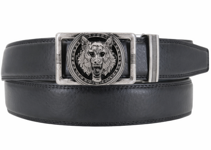 Ceinture automatique motif loup