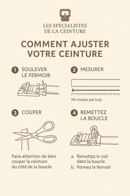 Ceinture automatique aigle